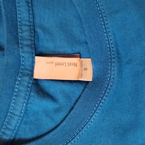 Axis Wake Research Boat Tee, Turquoise, Size Small - Picture 5 of 5